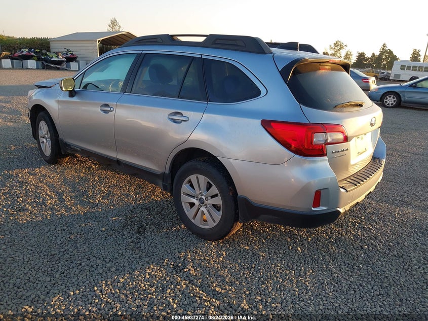 Vin: 4s4bsacc5h3404402, lot: 46436415, subaru outback 2.5i premium 20173