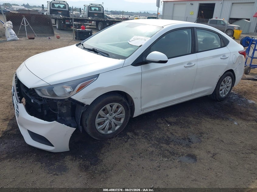 2019 Hyundai Accent, Left Side, IAAI, VIN 3KPC24A39KE042409 — photo 2