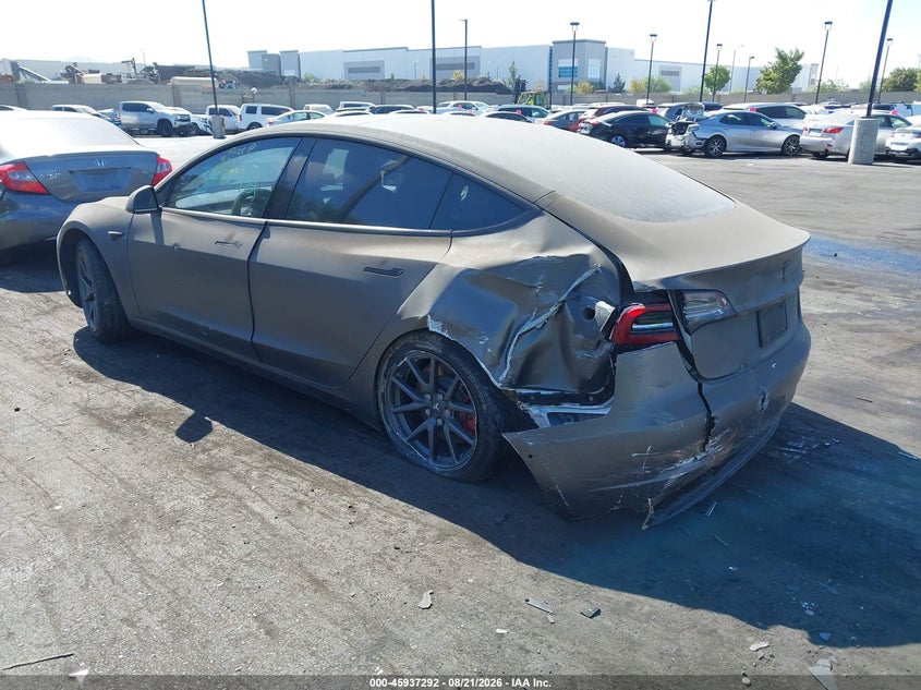 2019 TESLA MODEL 3 auction photo 3