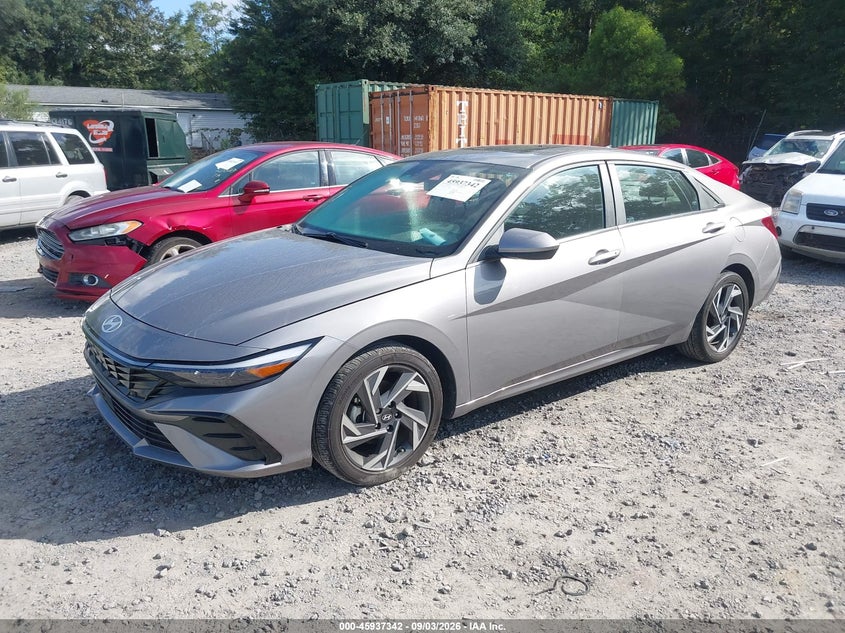 Vin: kmhls4dg9ru732716, lot: 46436483, hyundai elantra sel 20242