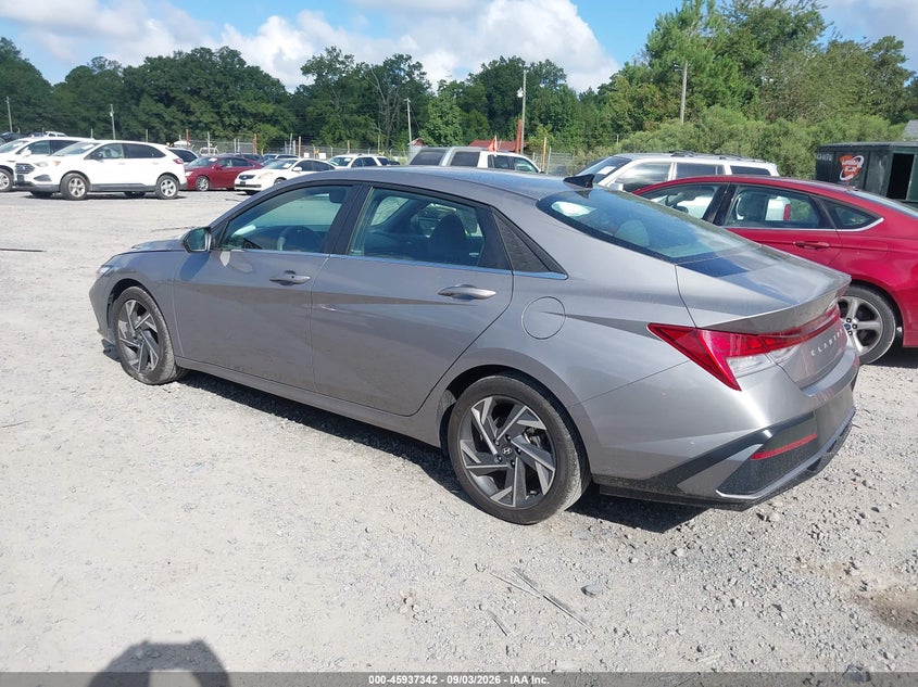 Vin: kmhls4dg9ru732716, lot: 46436483, hyundai elantra sel 20243