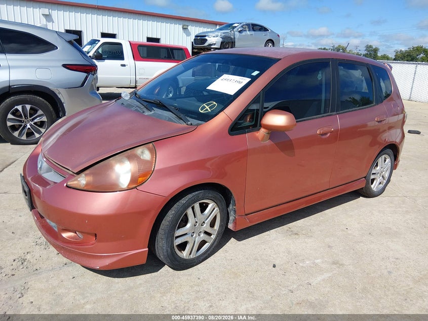 2007 HONDA FIT auction photo 2