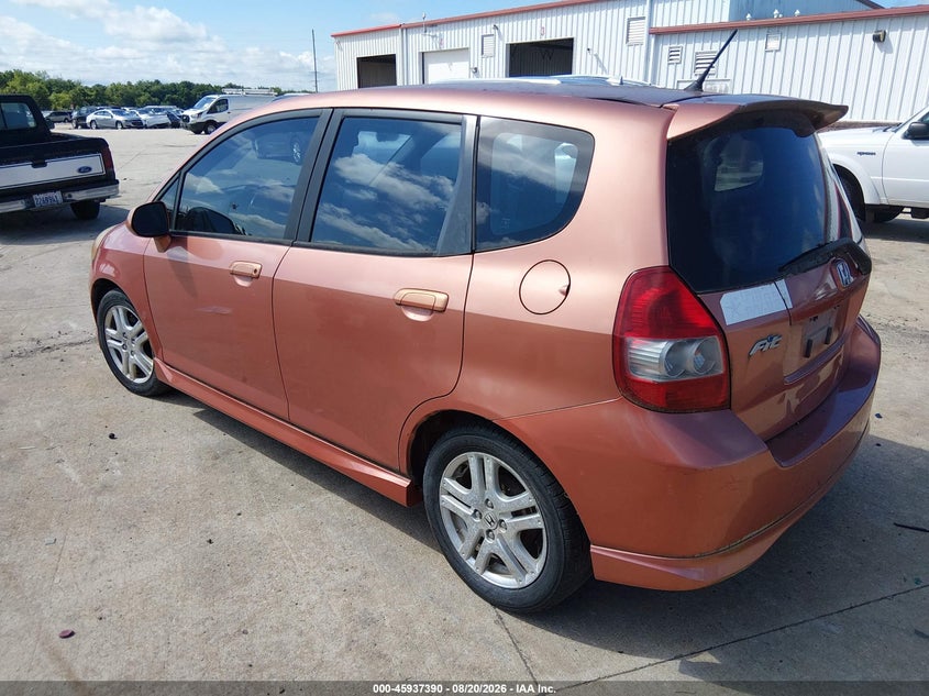 2007 HONDA FIT auction photo 3