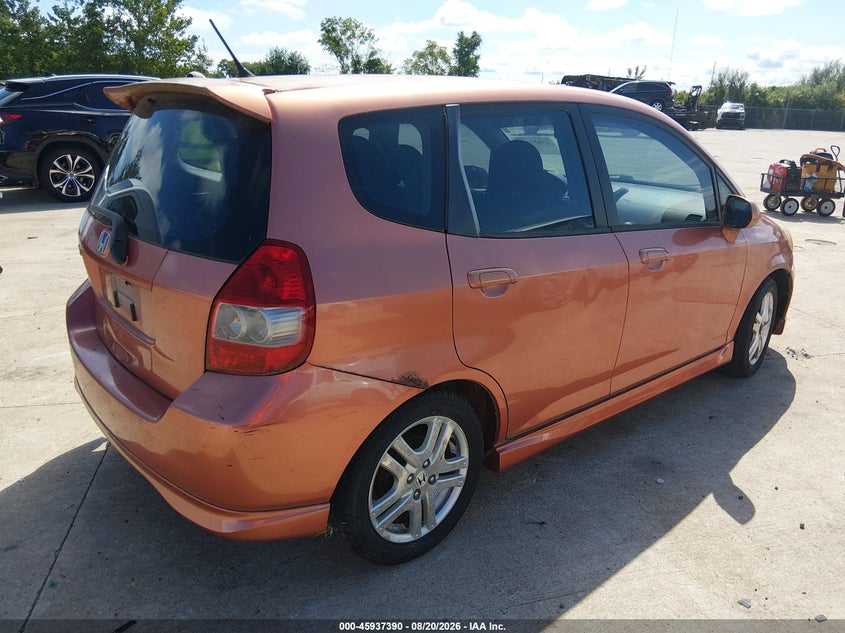2007 HONDA FIT auction photo 4