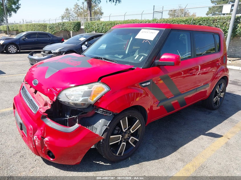 2011 Kia Soul, Front End, IAAI, VIN KNDJT2A27B7292229 — photo 2