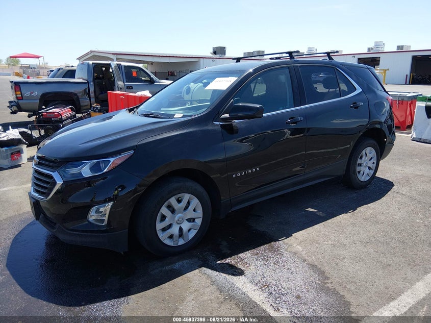 2019 Chevrolet Equinox, Удар ззаду, IAAI, VIN 2GNAXKEV6K6236184 — фото 2