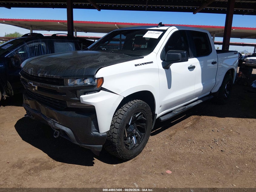2019 Chevrolet Silverado, Удар спереди, IAAI, VIN 1GCUYDED2KZ304653 — фото 2