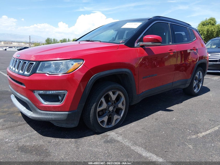 2019 Jeep Compass, Оба бока, IAAI, VIN 3C4NJDCB5KT753844 — фото 2