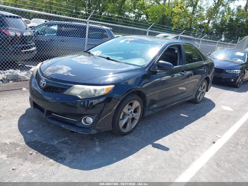 2013 Toyota Camry Se V6, Обычный износ, IAAI, VIN 4T1BK1FK8DU527585 — фото 2