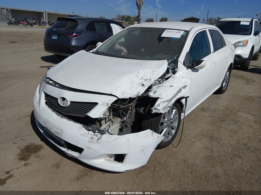 2009 Toyota Corolla, Left Front, IAAI, VIN JTDBL40E499075618 — photo 2