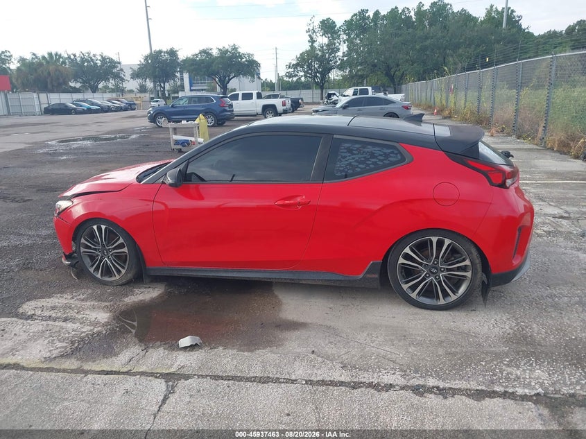 HYUNDAI VELOSTER 2019 VIN KMHTH6AB2KU015714
