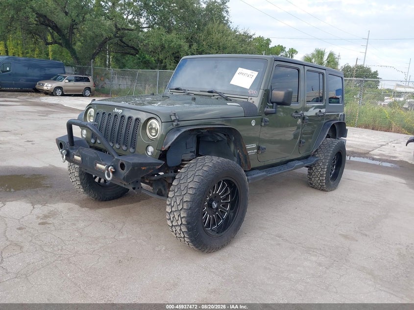 2015 Jeep Wrangler, Механика, IAAI, VIN 1C4BJWDG8FL720900 — фото 2