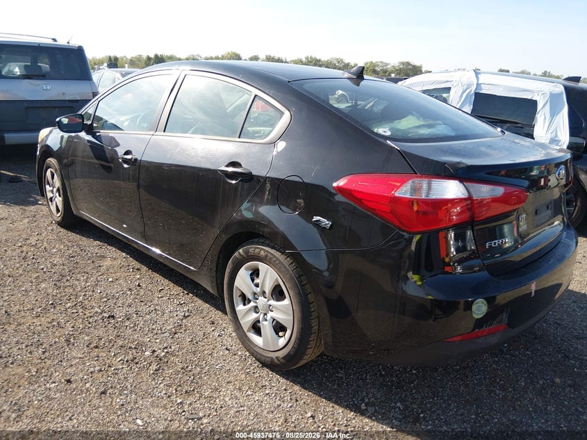 2015 KIA FORTE auction photo 3
