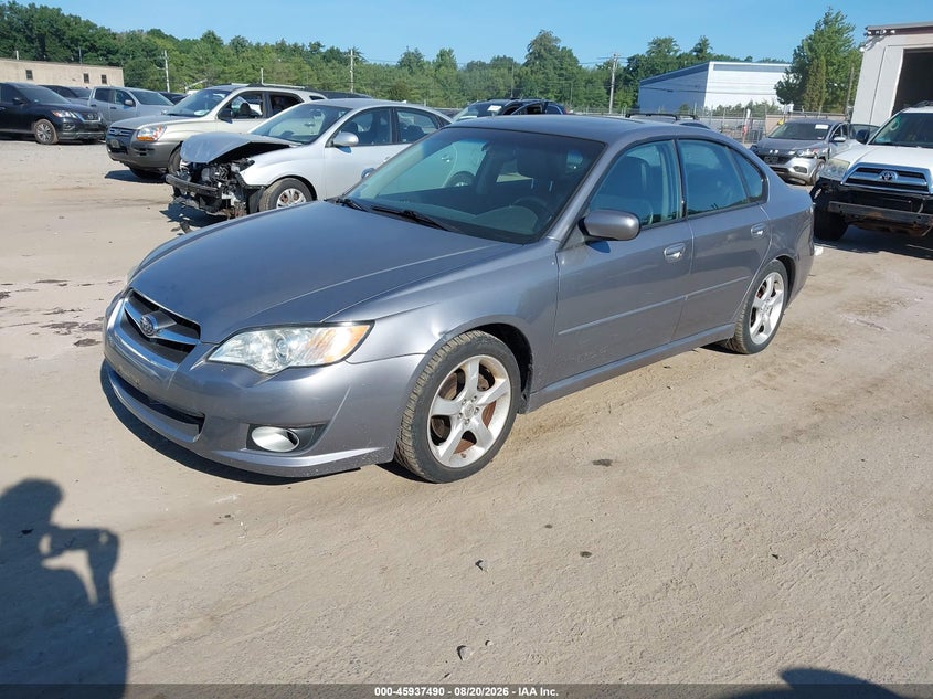 2008 Subaru Legacy, Обычный износ, IAAI, VIN 4S3BL626387214522 — фото 2