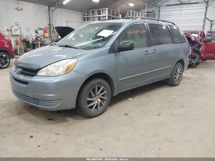 2005 Toyota Sienna, Обычный износ, IAAI, VIN 5TDBA23C65S044600 — фото 2