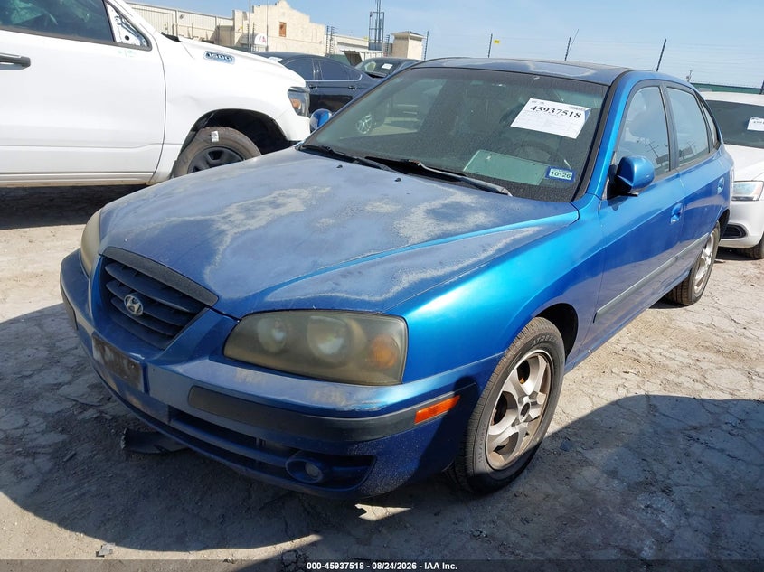 HYUNDAI ELANTRA 2004 VIN KMHDN56D04U123978