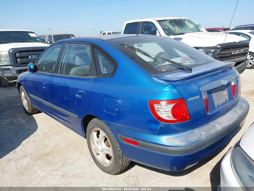 HYUNDAI ELANTRA 2004 VIN KMHDN56D04U123978