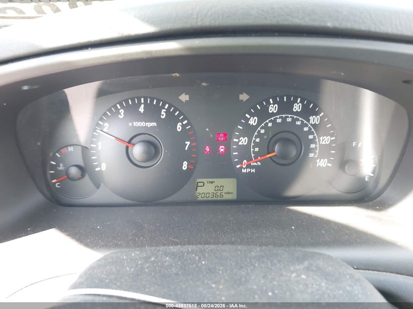 HYUNDAI ELANTRA 2004 VIN KMHDN56D04U123978