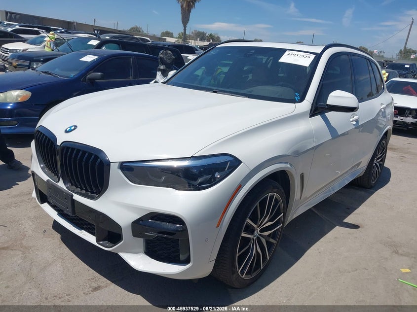 2022 BMW X5, Roof, IAAI, VIN 5UXCR4C04N9J13263 — photo 2