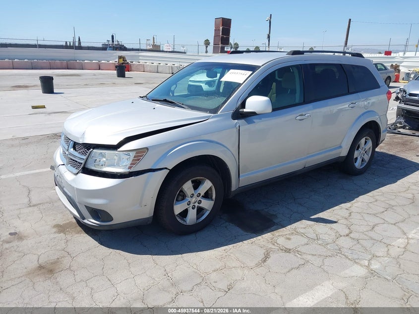 2011 Dodge Journey, Front End, IAAI, VIN 3D4PG1FG9BT561536 — photo 2