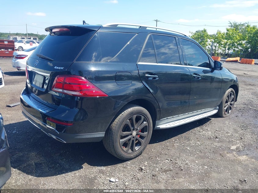 MERCEDES-BENZ GLE 350 2016 VIN 4JGDA5HB7GA708781