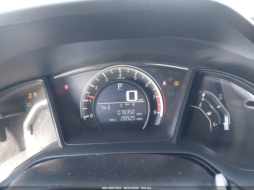 2016 HONDA CIVIC auction photo 7