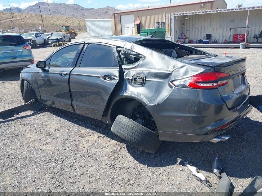 Vin: 3fa6p0vp6hr299796, lot: 46436705, ford fusion sport 20173