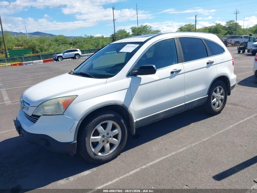 2009 Honda CR-V, Обычный износ, IAAI, VIN 5J6RE38549L032207 — фото 2