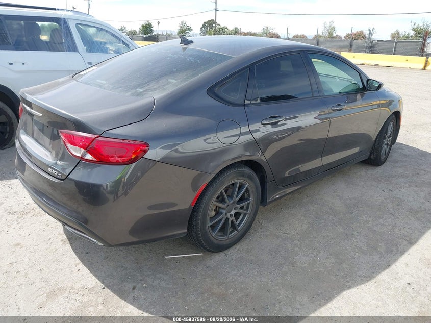 2016 CHRYSLER 200 auction photo 4