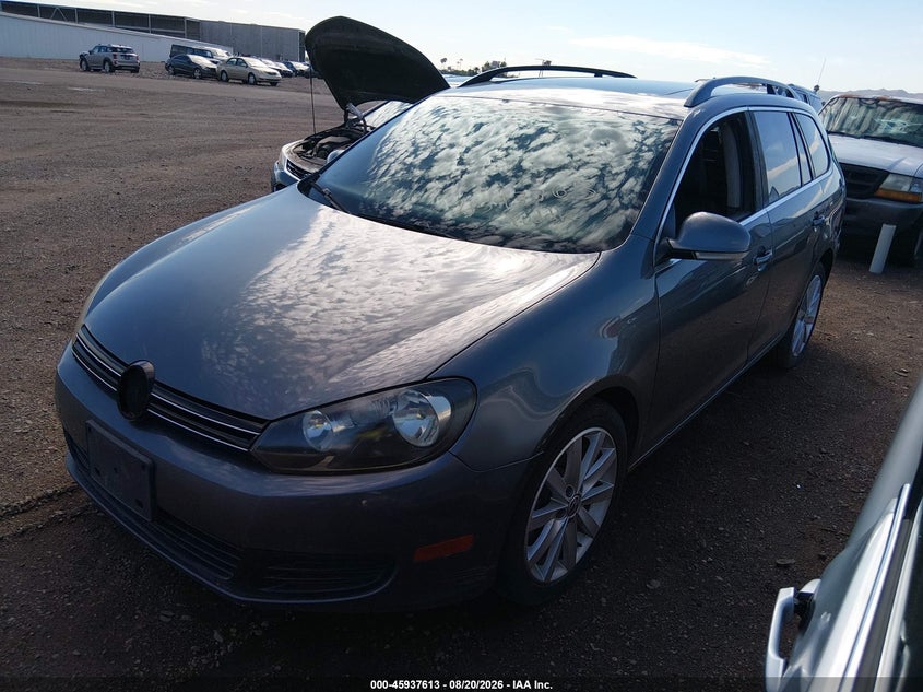 2013 VOLKSWAGEN JETTA SPORTWAGEN auction photo 2