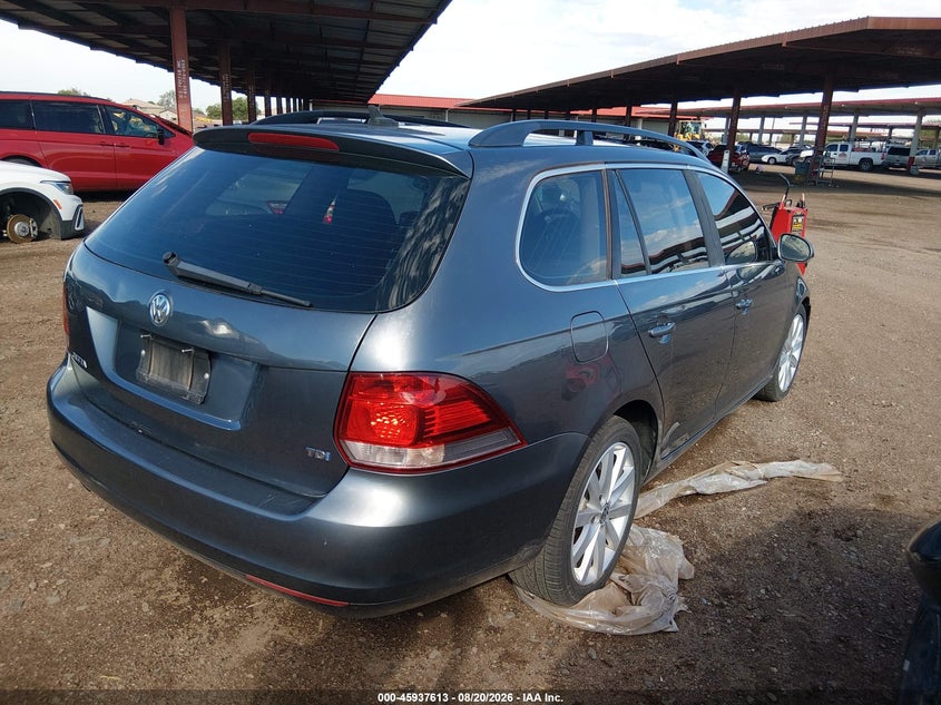 2013 VOLKSWAGEN JETTA SPORTWAGEN auction photo 4