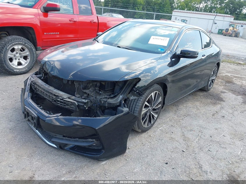 2016 Honda Accord, Удар спереду, IAAI, VIN 1HGCT1B61GA009873 — фото 2