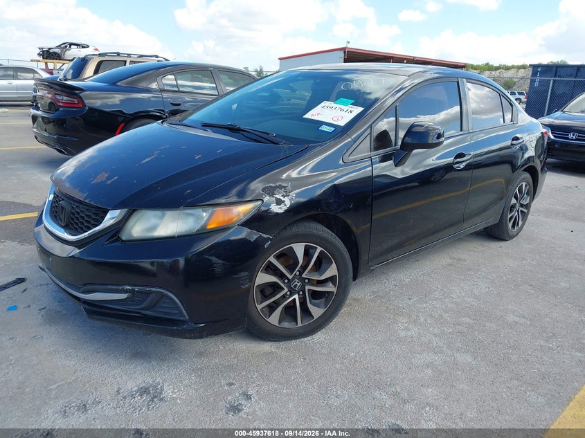 Vin: 19xfb2f82de070027, lot: 46436759, honda civic ex 20132