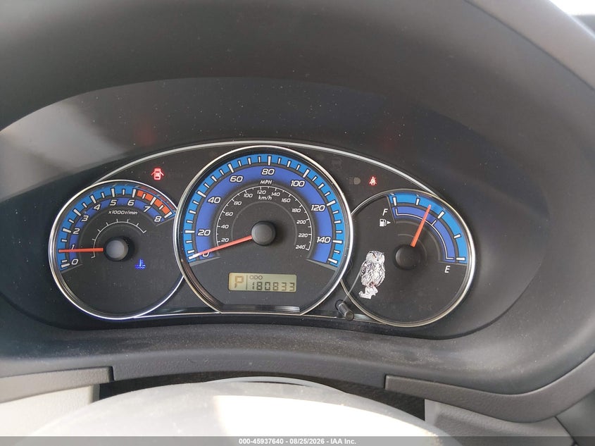 2009 SUBARU FORESTER SPORT UTILITY VEHICLE 2.5L H-4 VVT, 170HP
