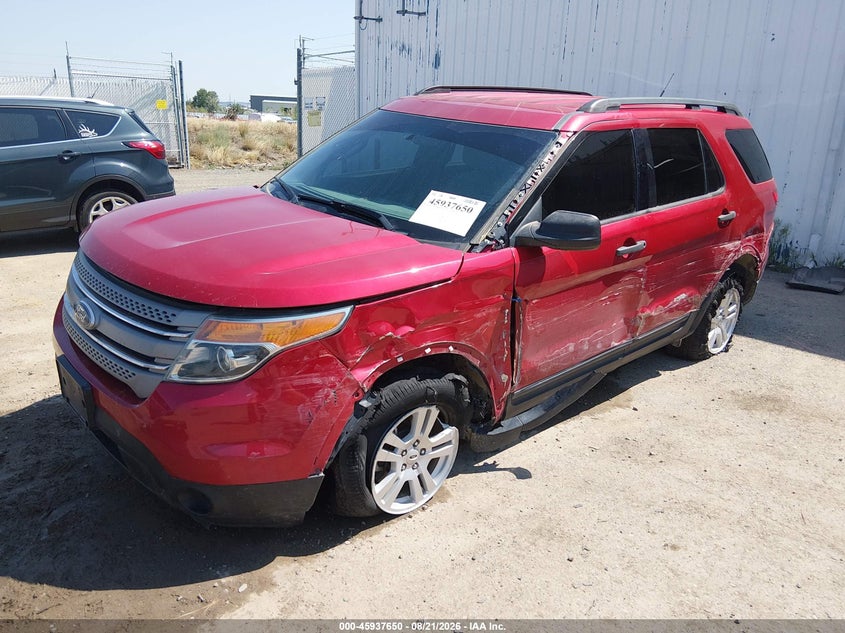 2011 Ford Explorer, Left Side, IAAI, VIN 1FMHK8B86BGA28244 — photo 2