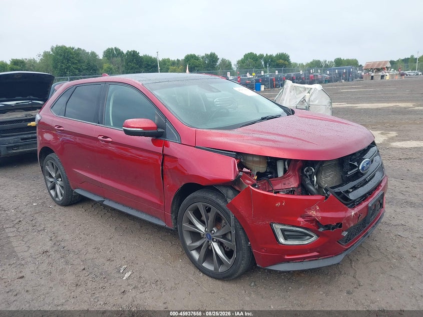 2018 Ford Edge Sport, Right Front, IAAI, VIN 2FMPK4AP5JBC39079