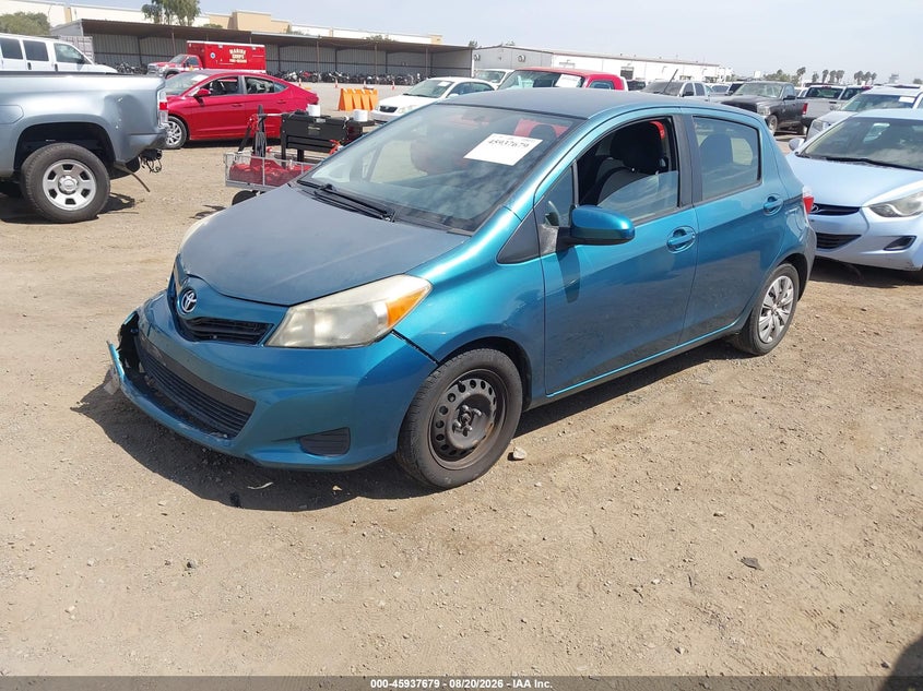 2012 TOYOTA YARIS HATCHBACK 1.5L I-4 DOHC, VVT, 106HP