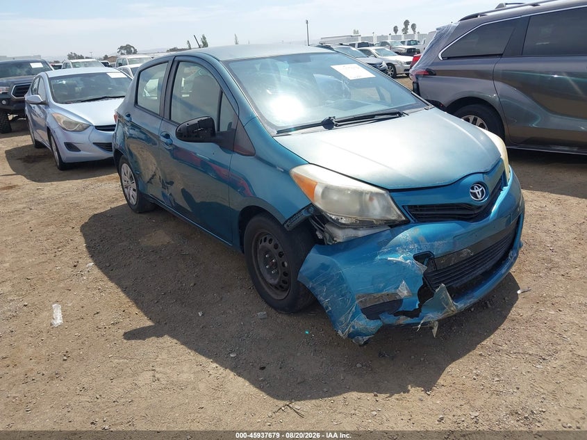 2012 TOYOTA YARIS HATCHBACK 1.5L I-4 DOHC, VVT, 106HP