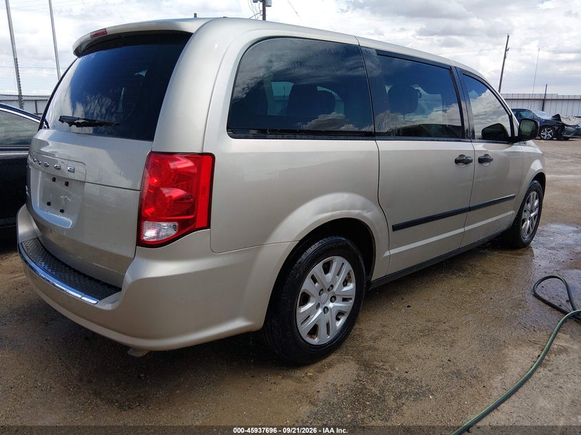 Vin: 2c4rdgbg6er417554, lot: 46436837, dodge grand caravan american value pkg 20144
