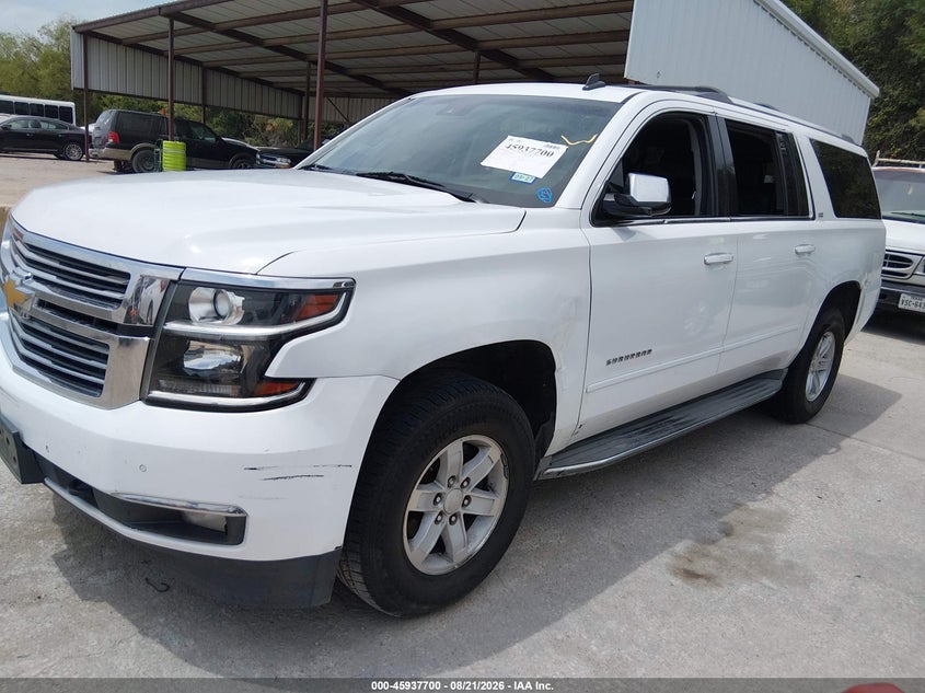 2015 Chevrolet Suburban, Звичайний знос, IAAI, VIN 1GNSKKKC0FR129387 — фото 2