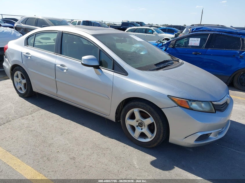 2012 HONDA CIVIC auction photo 1