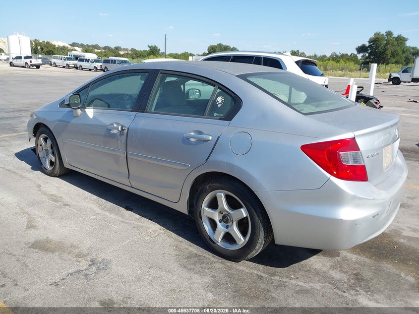 2012 HONDA CIVIC auction photo 3