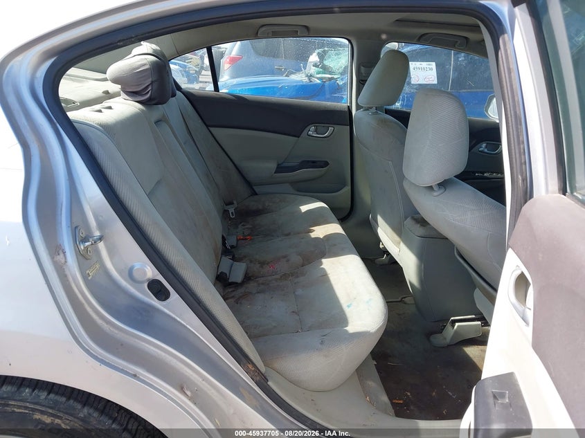 2012 HONDA CIVIC auction photo 8