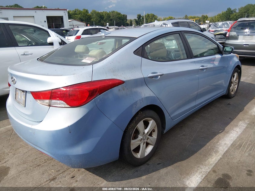 Vin: kmhdh4ae9cu444014, lot: 46436850, hyundai elantra gls (ulsan plant) 20124