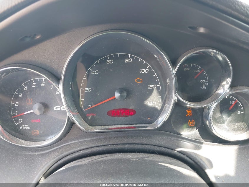 PONTIAC G6 2008 VIN 1G2ZM177684192828