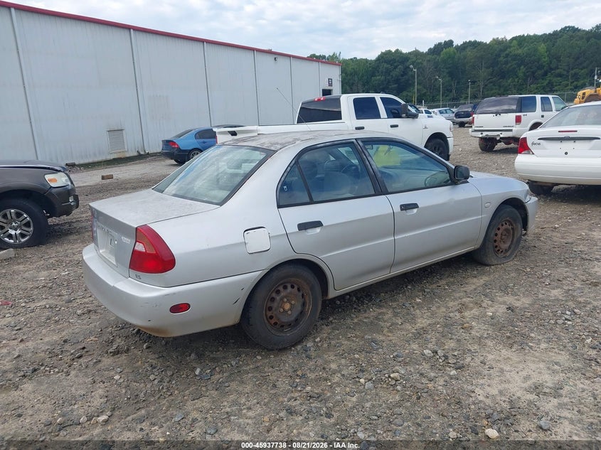 2001 MITSUBISHI MIRAGE auction photo 4