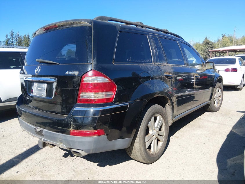 2007 MERCEDES-BENZ GL 450 auction photo 4