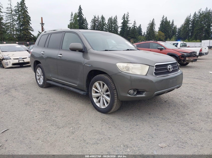 2008 TOYOTA HIGHLANDER HYBRID auction photo 1