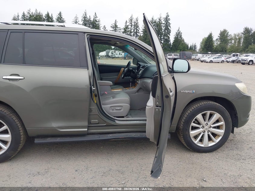 2008 TOYOTA HIGHLANDER HYBRID auction photo 5