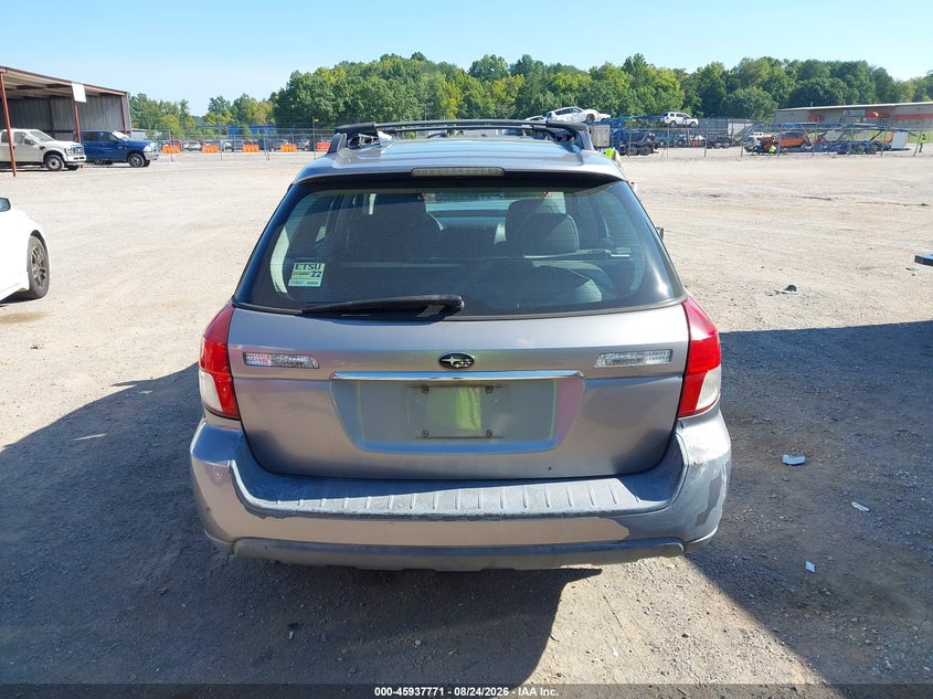 SUBARU OUTBACK 2008 VIN 4S4BP61C987330203